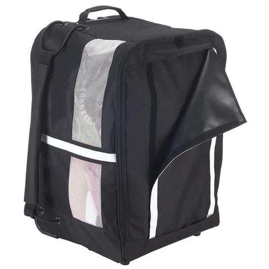 Kundenspezifische Lacrosse-Goalie-Ausrüstungswagen-Eishockeytaschen mit Rädern