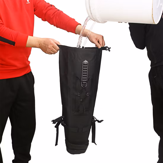 Wasserdichte Fahrrad-Kissentasche mit großer Kapazität für Fahrten im Freien