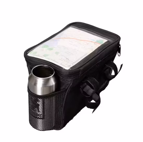 Benutzerdefinierte Fahrrad-Handy-Rahmentasche für Fahrrad-Querstange, Smartphone, wasserdichte Tasche mit großer Kapazität, Fahrrad-Handyhülle